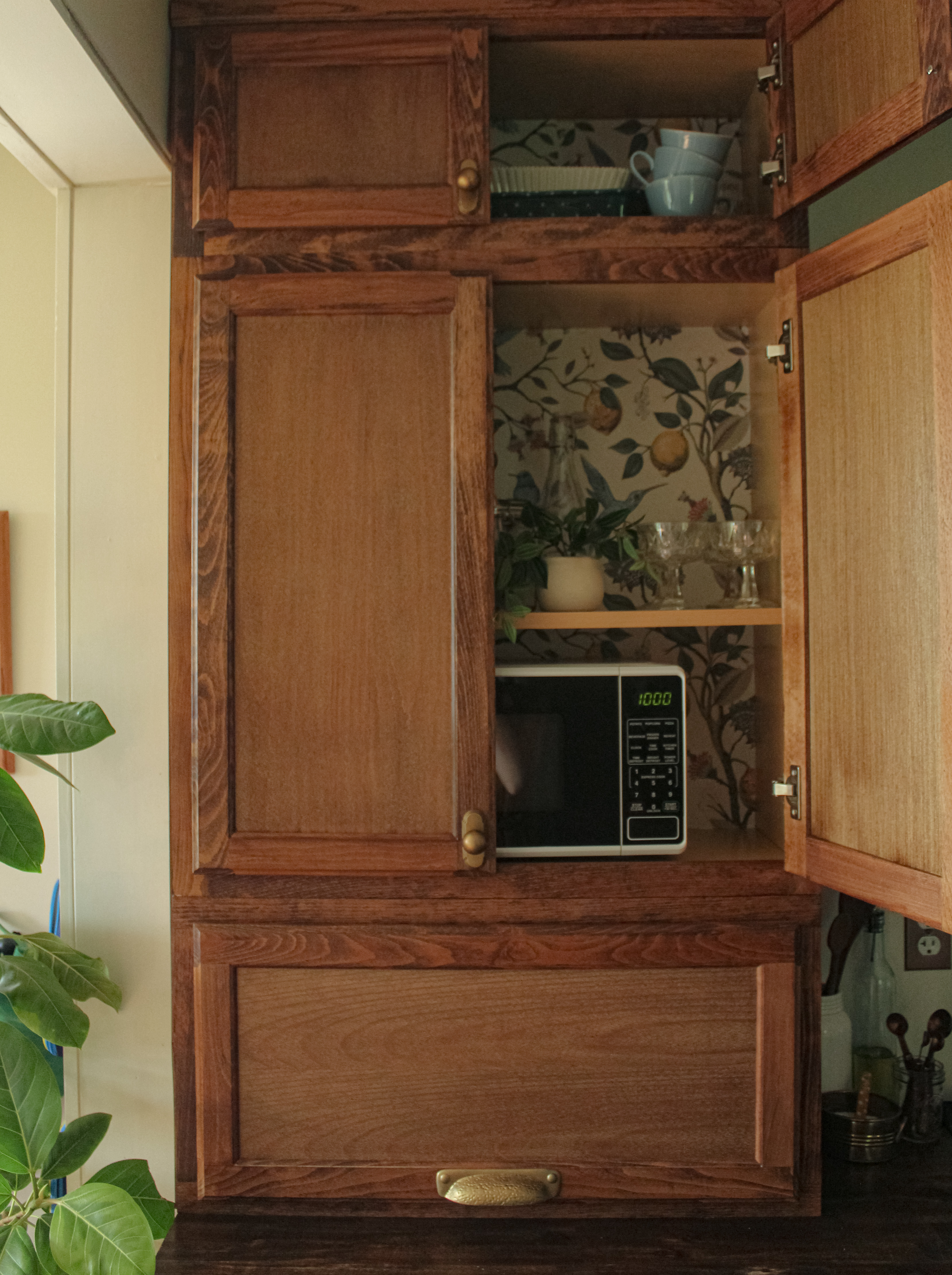 How To Create a Custom Cabinet Tower on a Budget Using Big-Box Store Cabinets